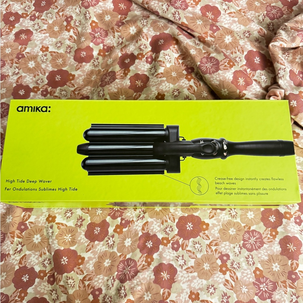 amika High Tide Deep Waver - Black and Yellow